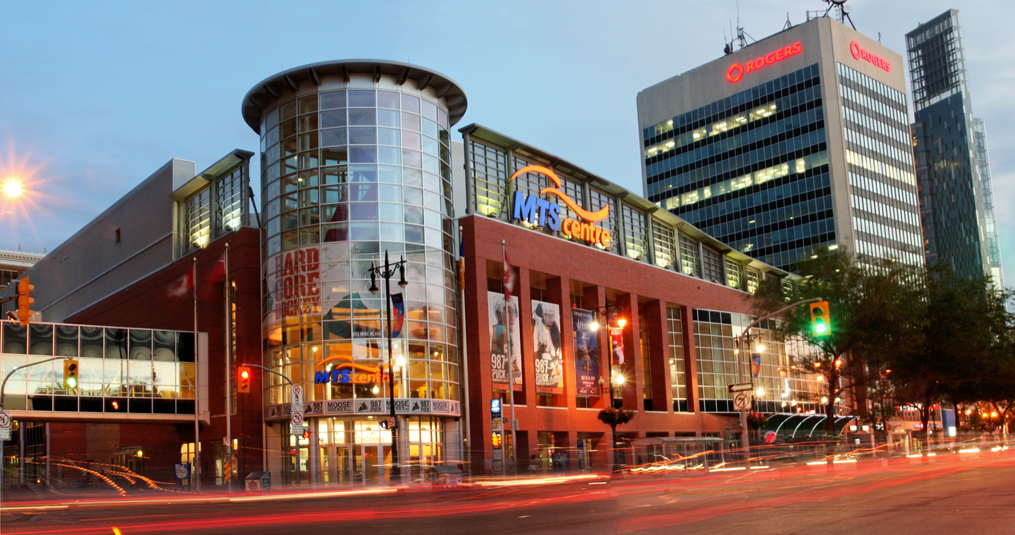 MTS Centre Home of the Winnipeg Jets
