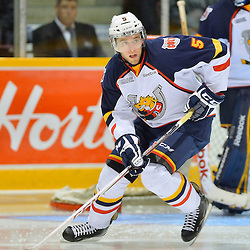Aaron Ekblad of the Barrie Colts